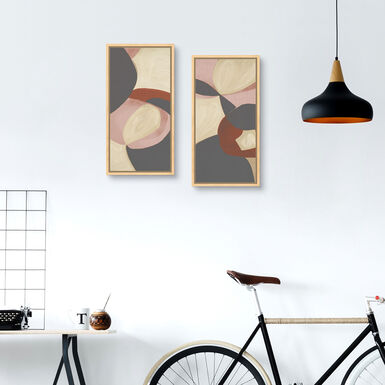 Attraction by Kippi Leonard Framed Canvas Wall Art 2 Piece Attraction by Kippi Leonard Framed Canvas Wall Art 2 Piece