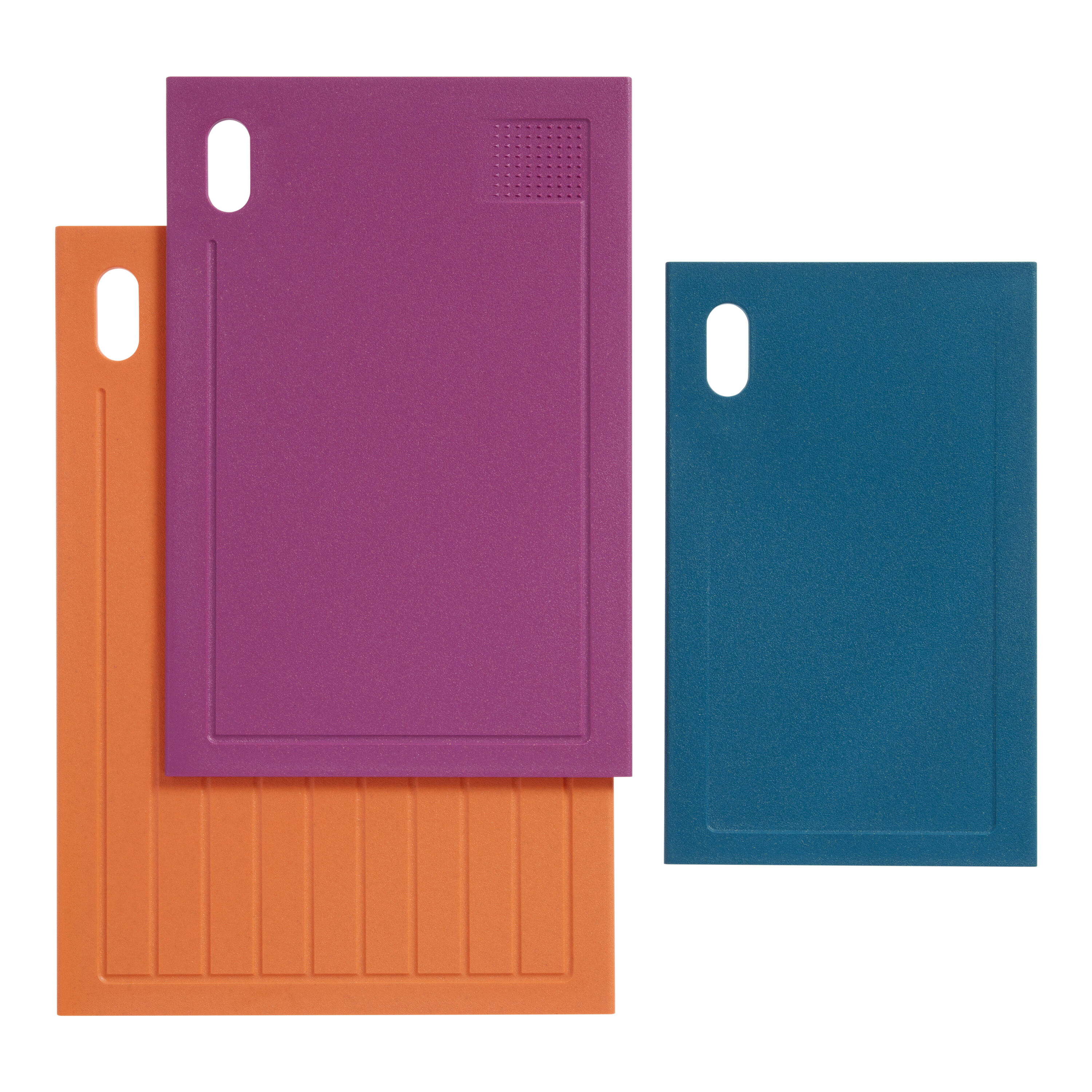 Multicolor Wheat Straw Cutting Boards 3 Piece Set image number 0