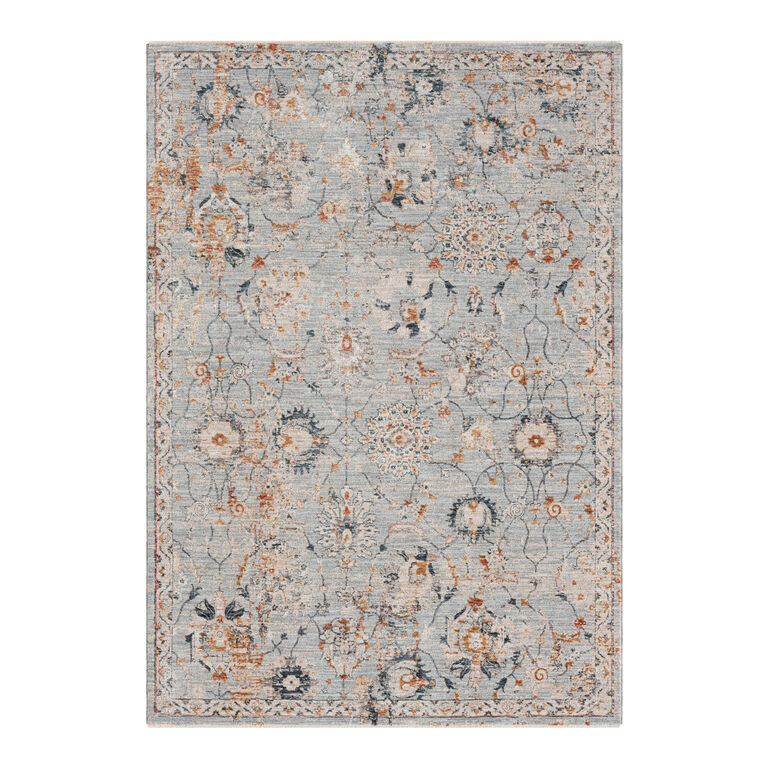 Manor Floral Traditional Style Area Rug image number 1