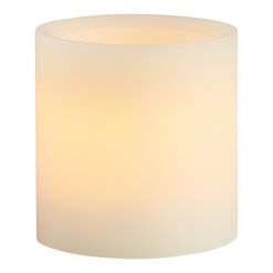 3x3 Ivory Flameless LED Pillar Candle