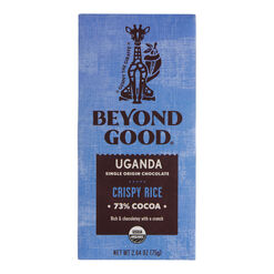 Beyond Good Uganda Crispy Rice 73% Dark Chocolate Bar
