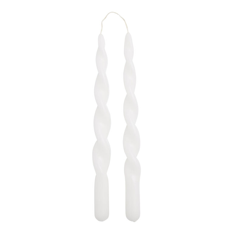 Open Twisted Taper Candles 2 Pack image number 1