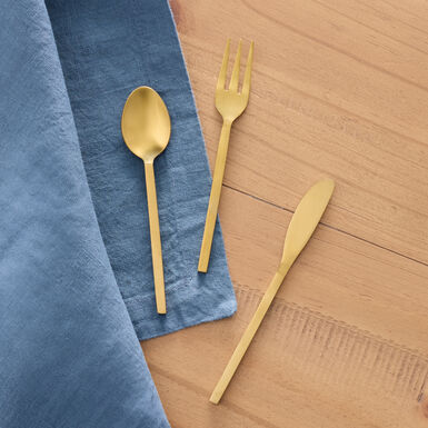 Gold Modern Cocktail Knife Set of 2 Gold Modern Cocktail Knife Set of 2