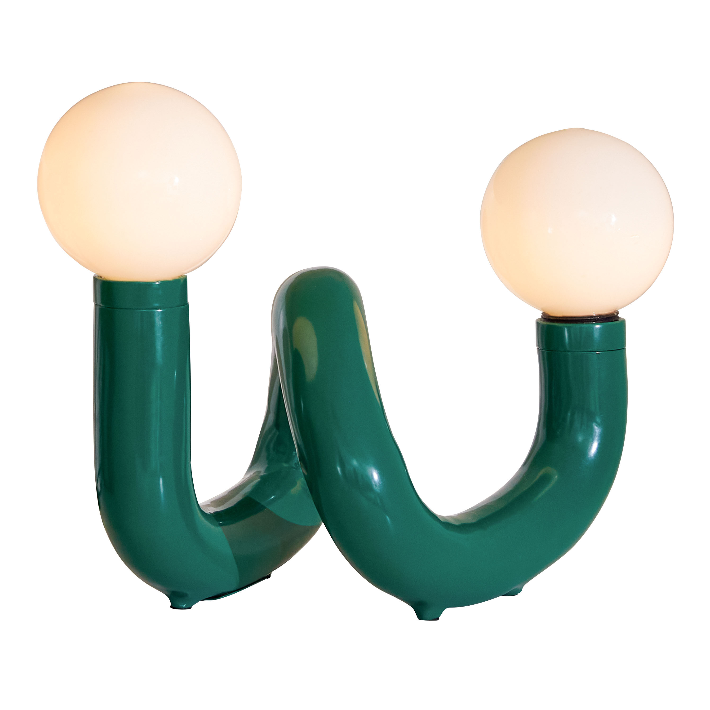 Green globe lamp on sale
