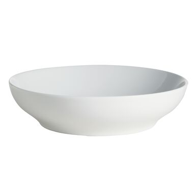 Spin White Porcelain Pasta Bowl Set of 2 Spin White Porcelain Pasta Bowl Set of 2