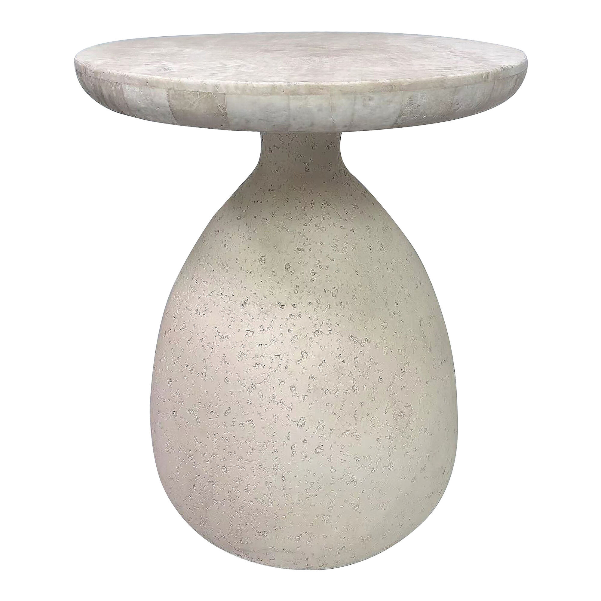 World market marble end sale table