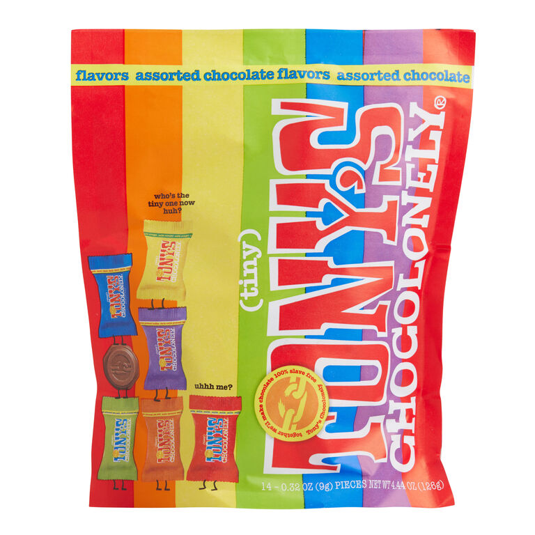 Tony's Chocolonely Assorted Tiny Chocolates Bag image number 1