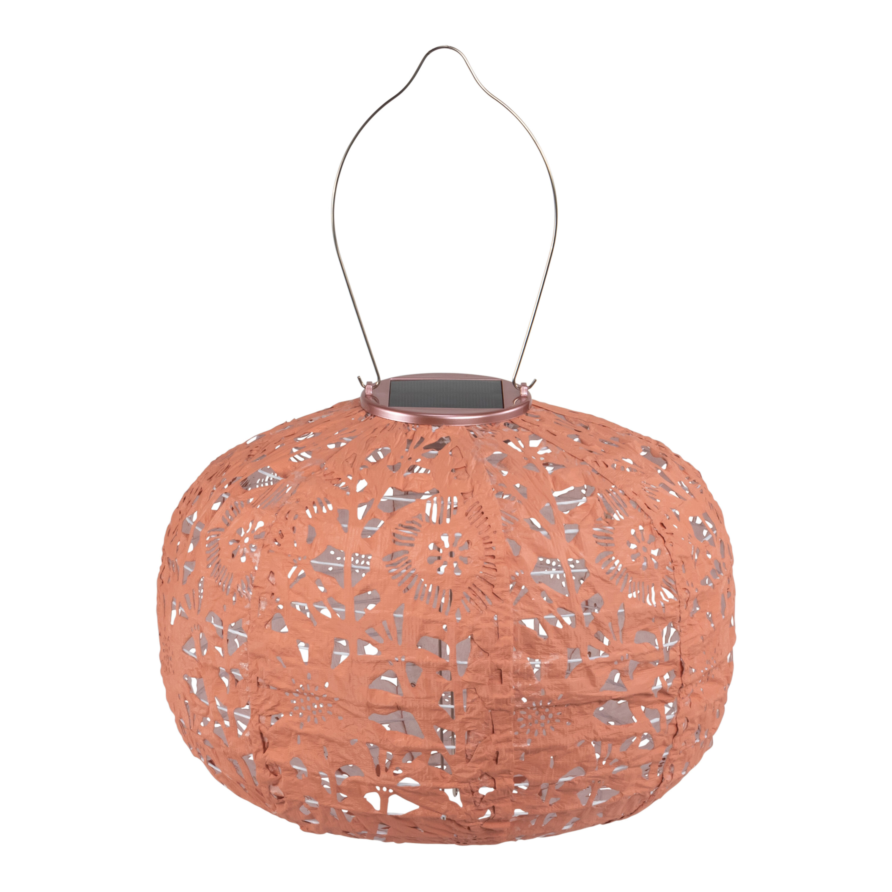 Sunflower Fabric Solar LED Lantern