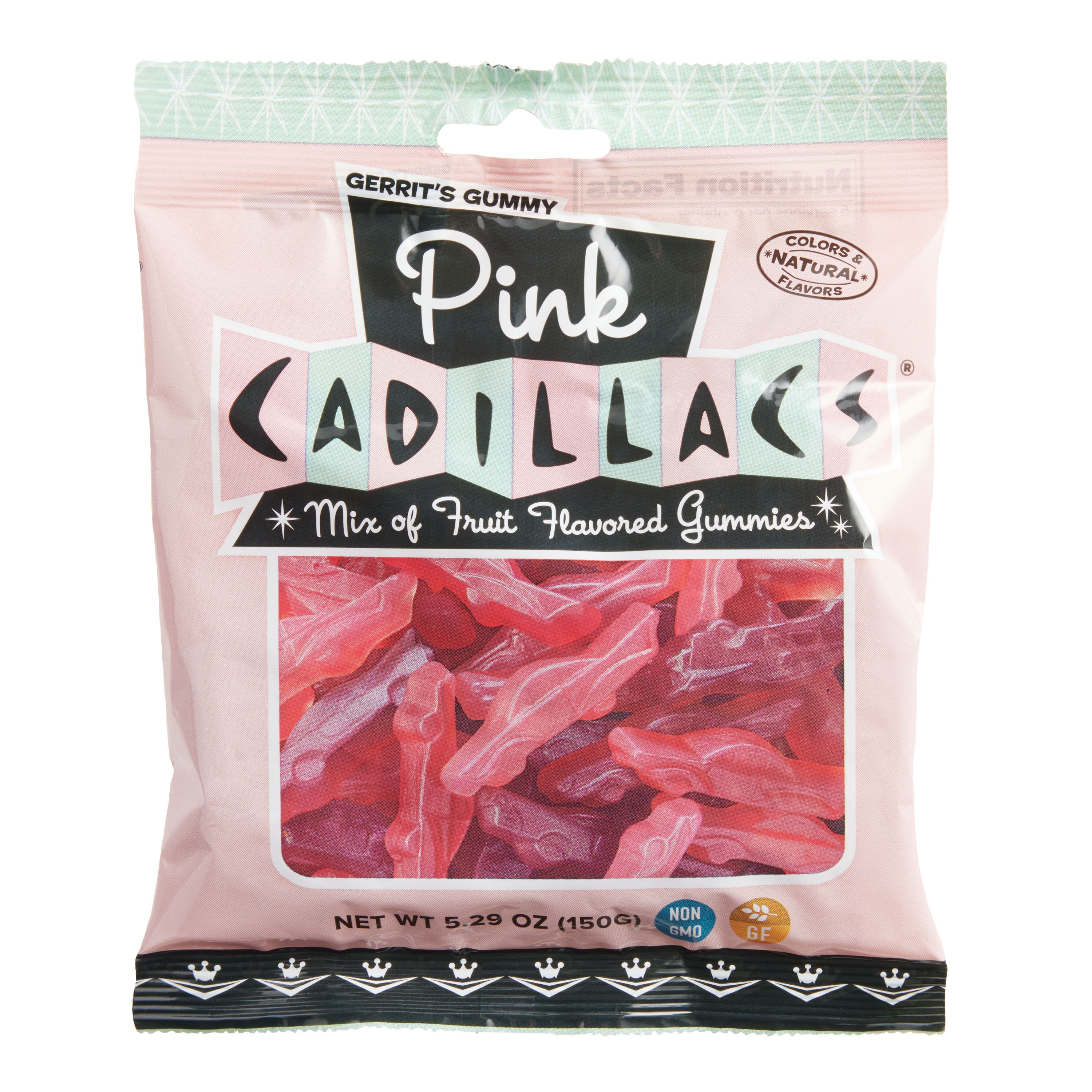 Gustaf's Pink Cadillacs Gummy Candy image number 0