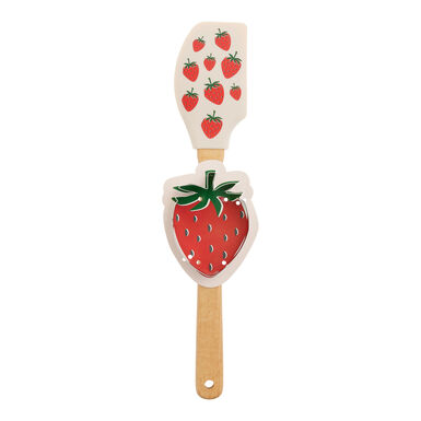 Strawberries and Cream Spatula and Cookie Cutter Set Strawberries and Cream Spatula and Cookie Cutter Set