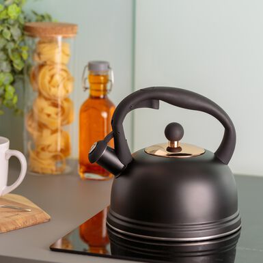 Typhoon Otto Black Stainless Steel Tea Kettle Typhoon Otto Black Stainless Steel Tea Kettle