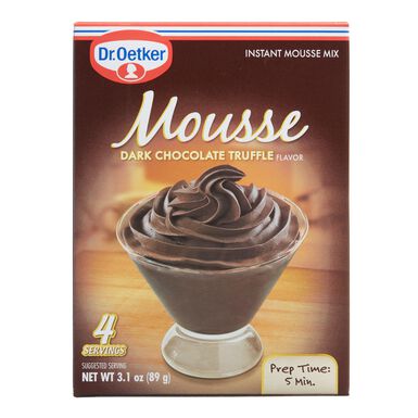 Dr. Oetker Dark Chocolate Truffle Instant Mousse Mix Dr. Oetker Dark Chocolate Truffle Instant Mousse Mix