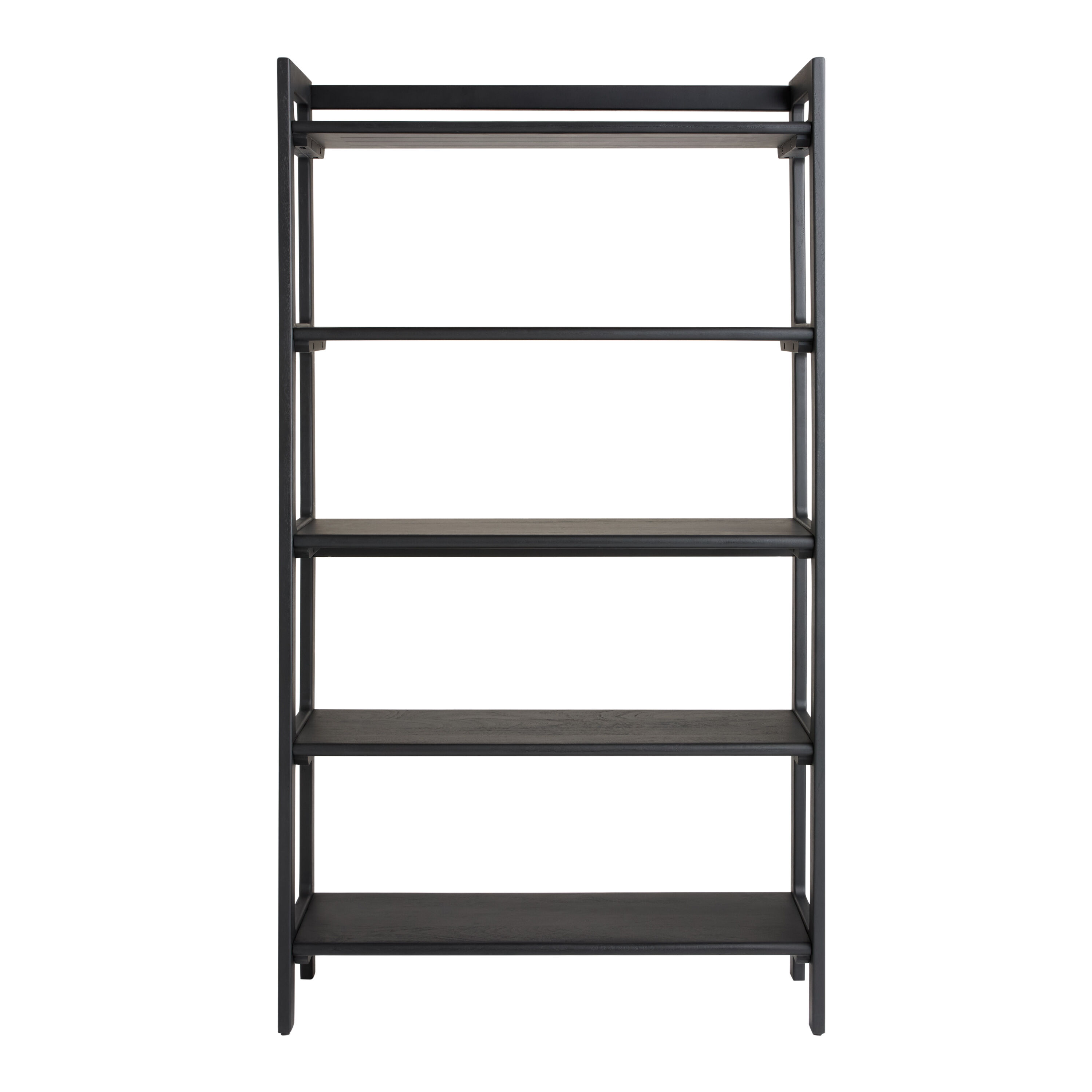 Dane Acacia Wood Mid Century Modular Bookshelf image number 2