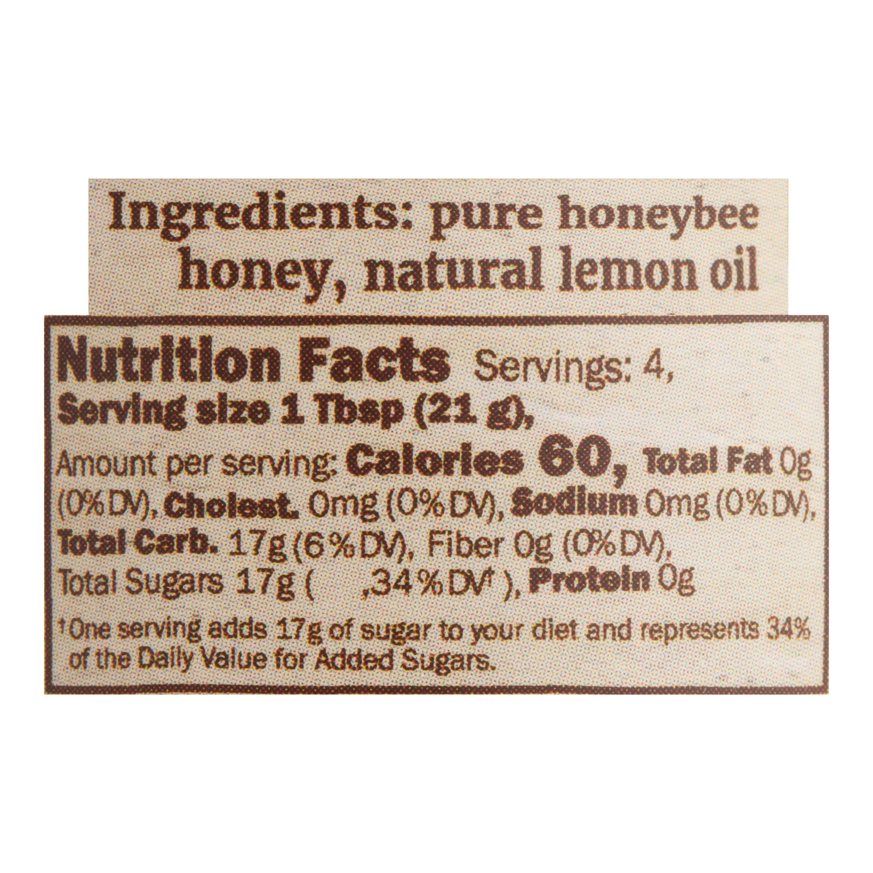 Savannah Bee Mini Whipped Honey with Lemon