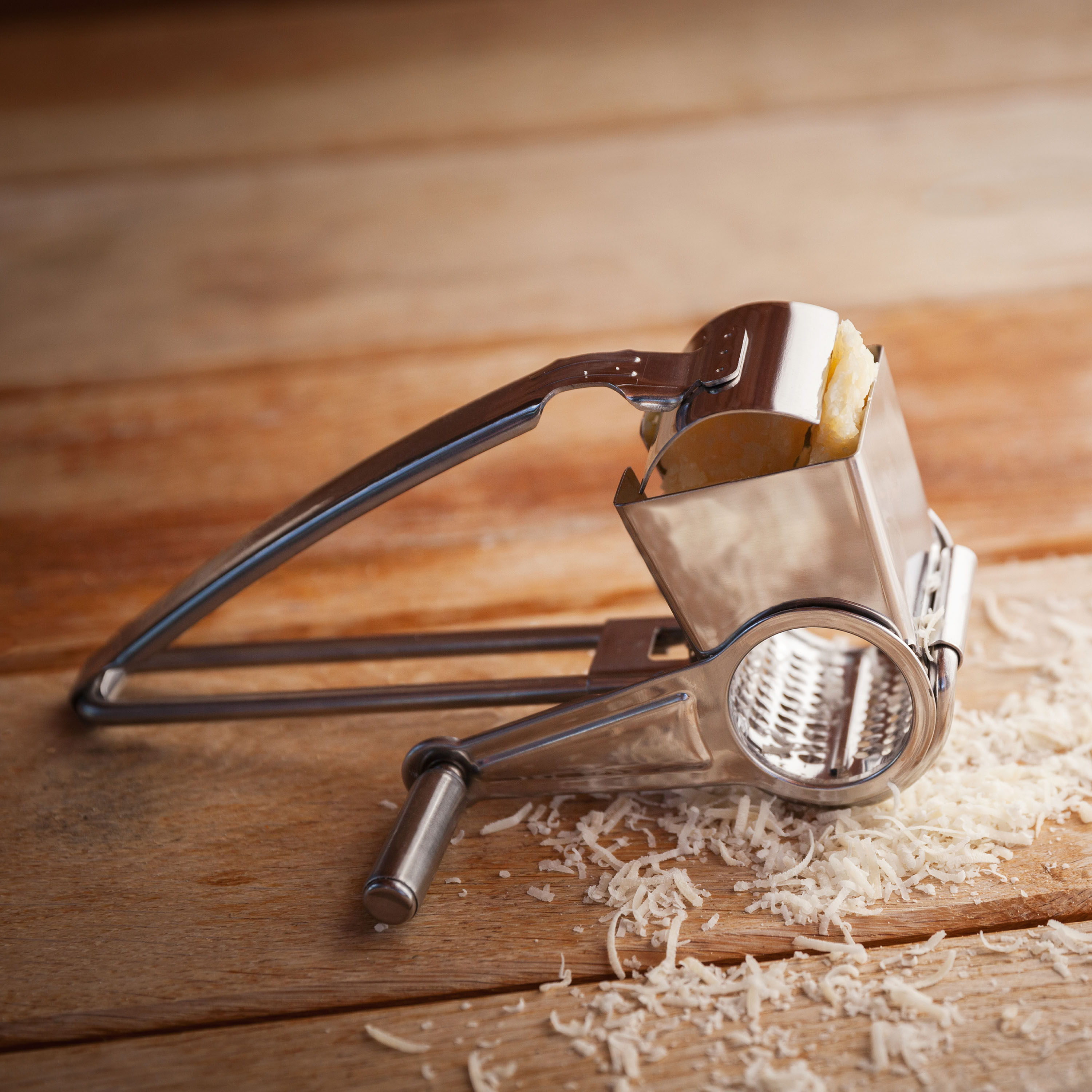 Boska Romano Stainless Steel Rotary Cheese Grater image number 2