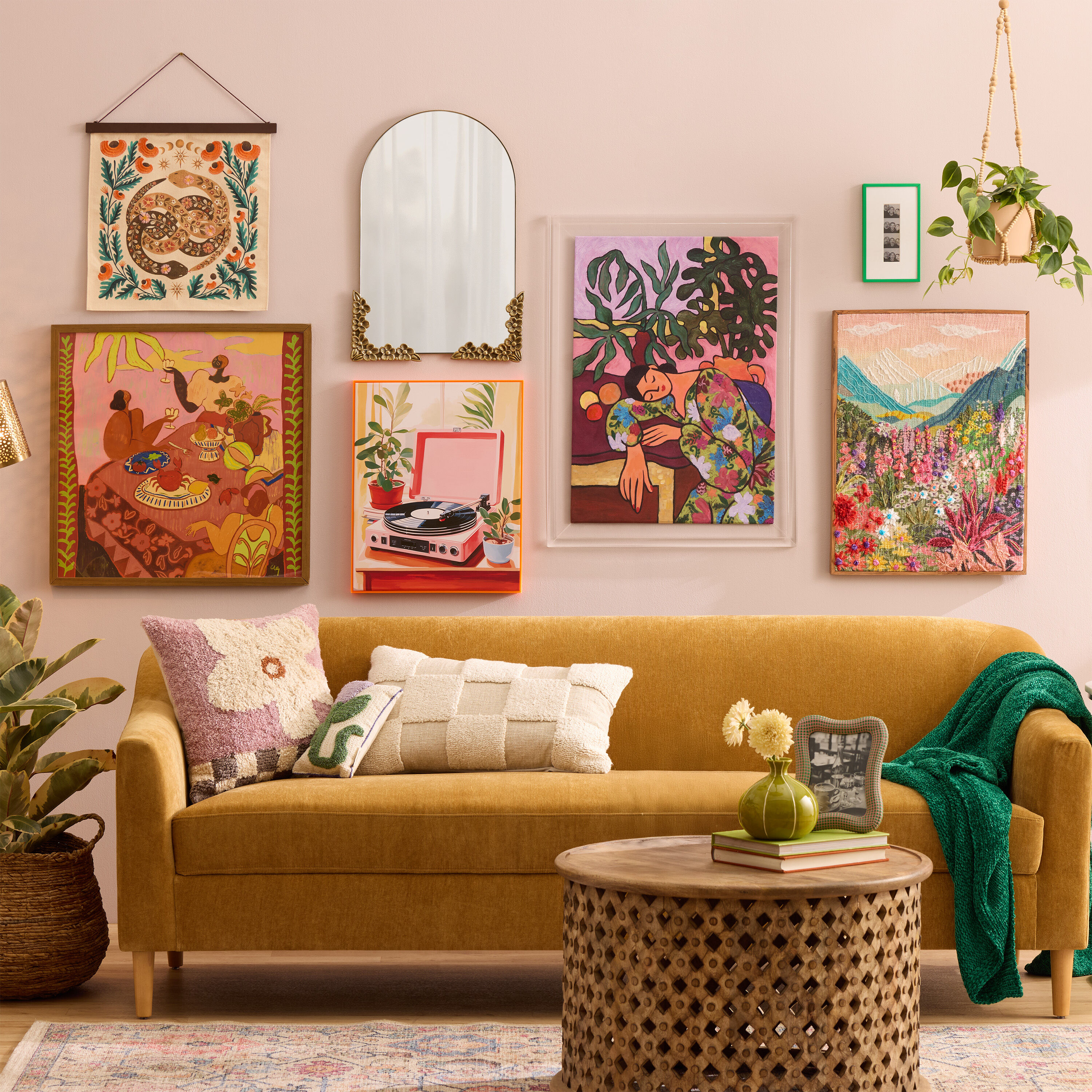 Neon canvas wall art cheap