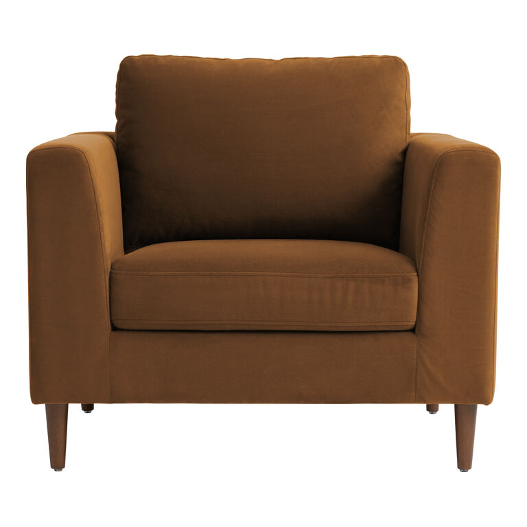 Camile Velvet Upholstered Chair image number 2