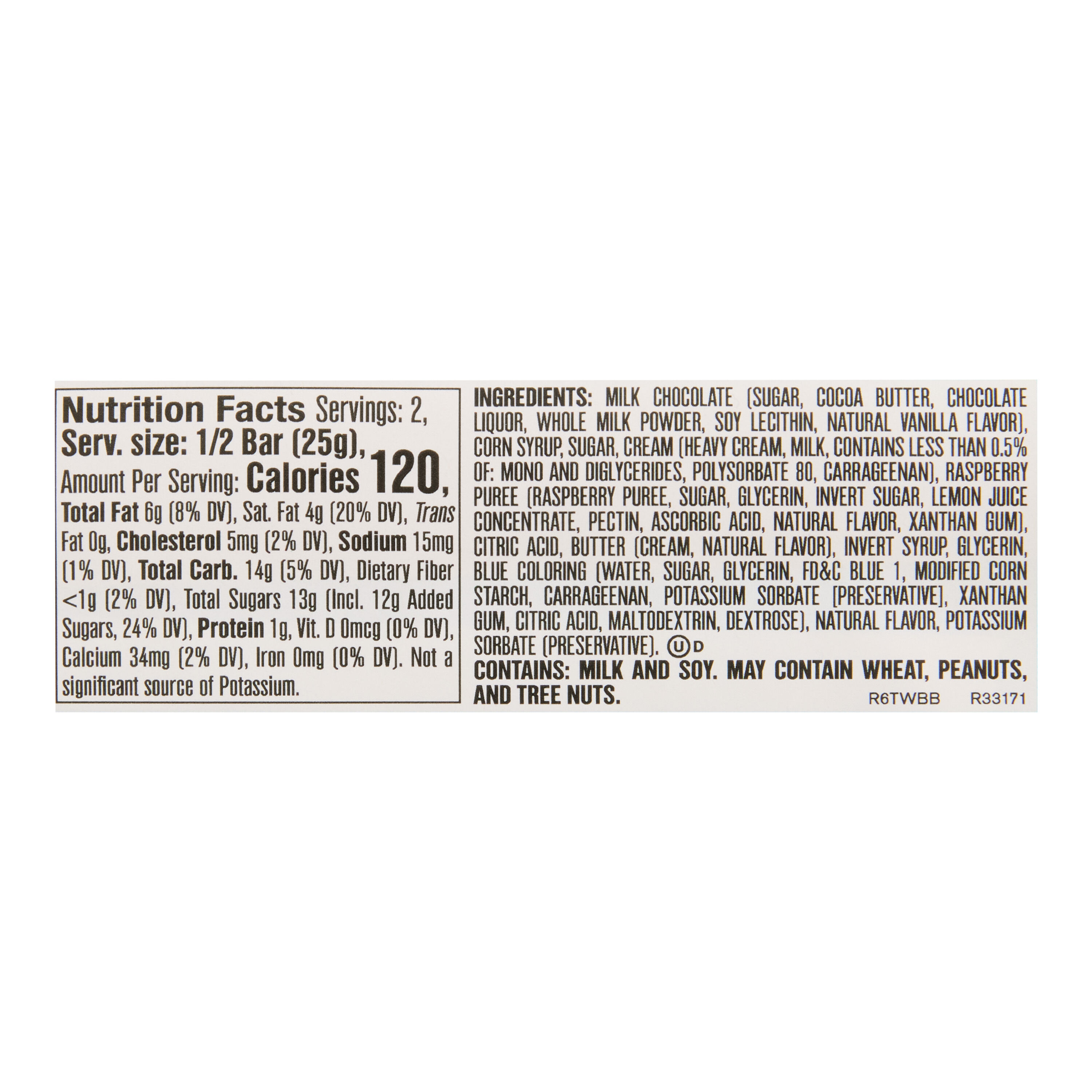 Toxic Waste Slime Licker Blue Razz Sour Milk Chocolate Bar image number 1