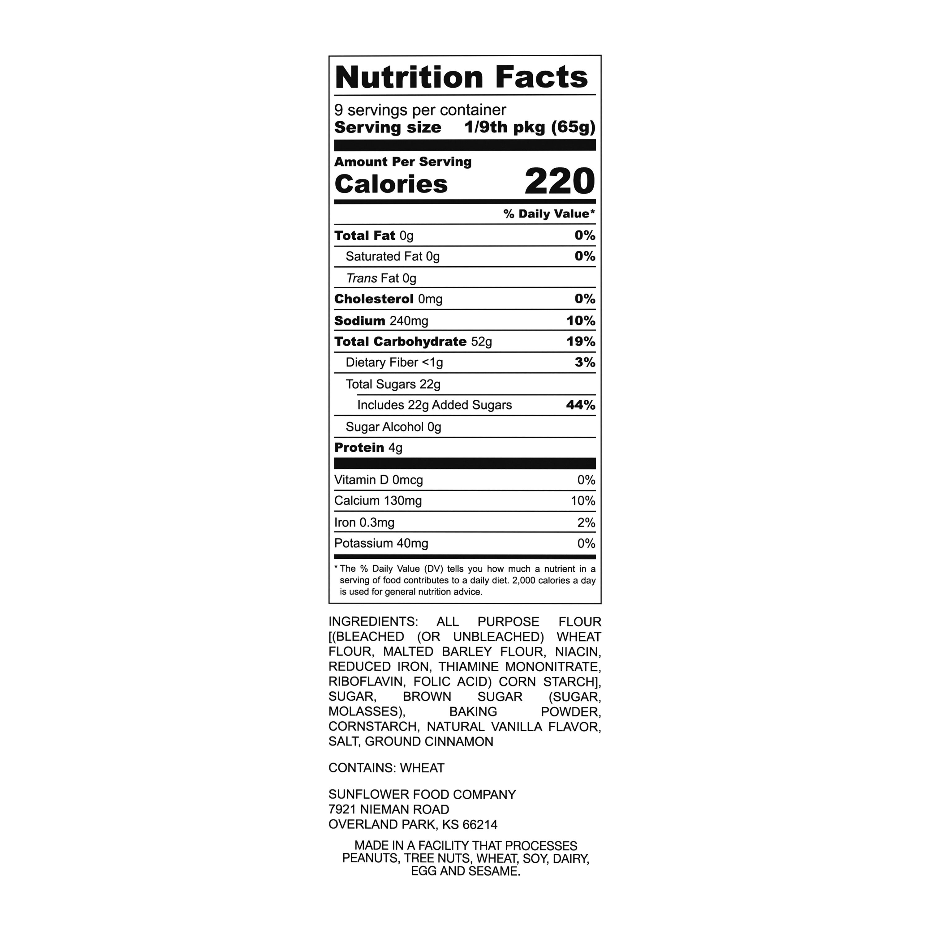 Three Sisters Farm Fruit Cobbler Topping Kit image number 1