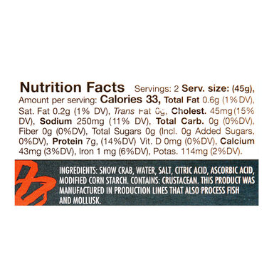 Cole's Select Wild Caught Snow Crab Cole's Select Wild Caught Snow Crab