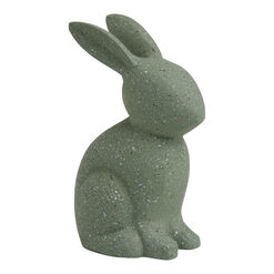 Speckled Ceramic Rabbit Decor Collection