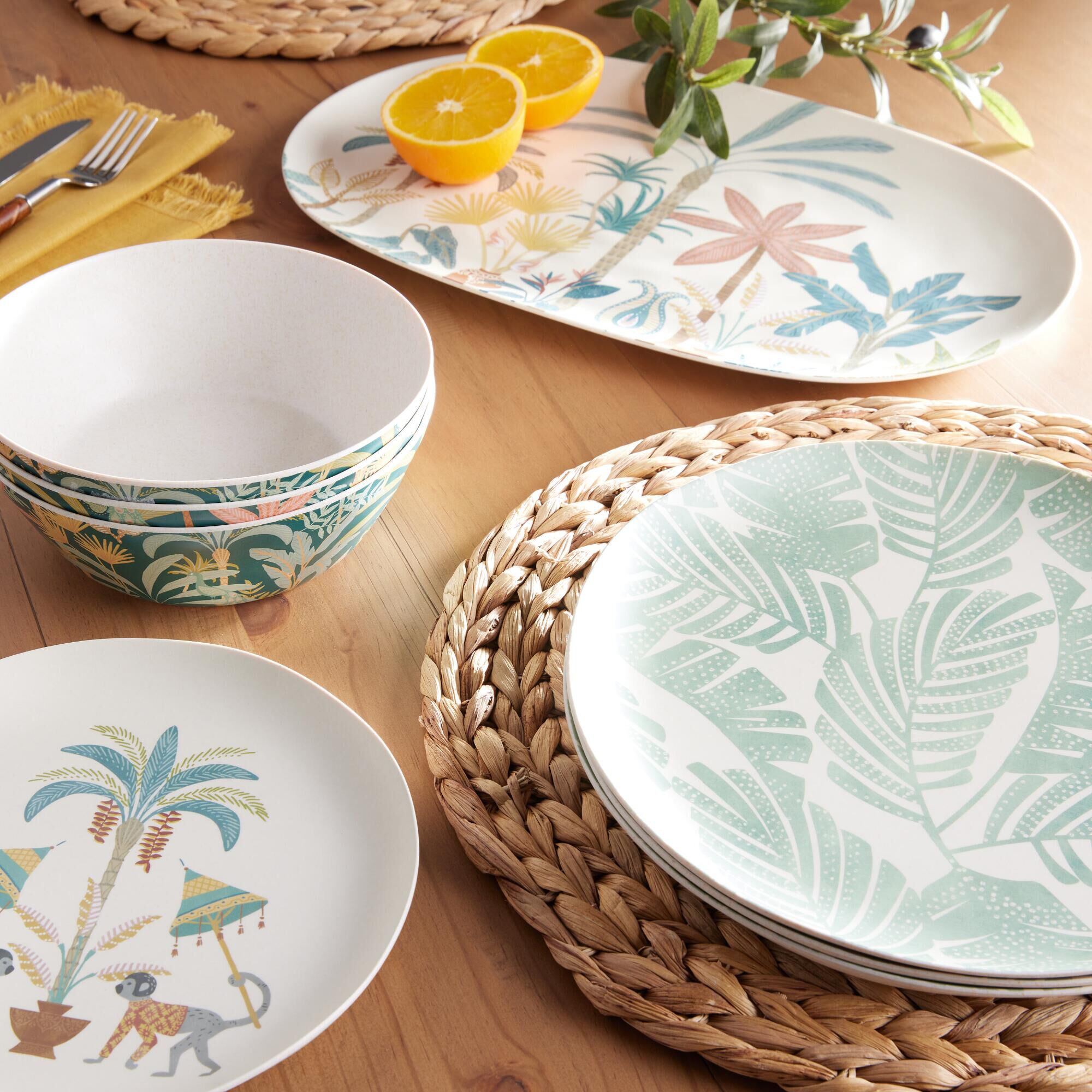 Tropical dinnerware shop