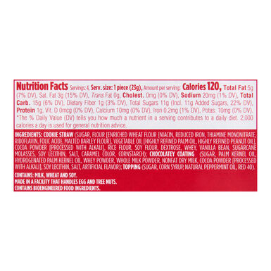 Melville Peppermint Chocolatey Cookie Stirrers 4 Pack Melville Peppermint Chocolatey Cookie Stirrers 4 Pack