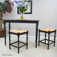 Barton Antique Black Farmhouse Counter Height Dining Table image number 2