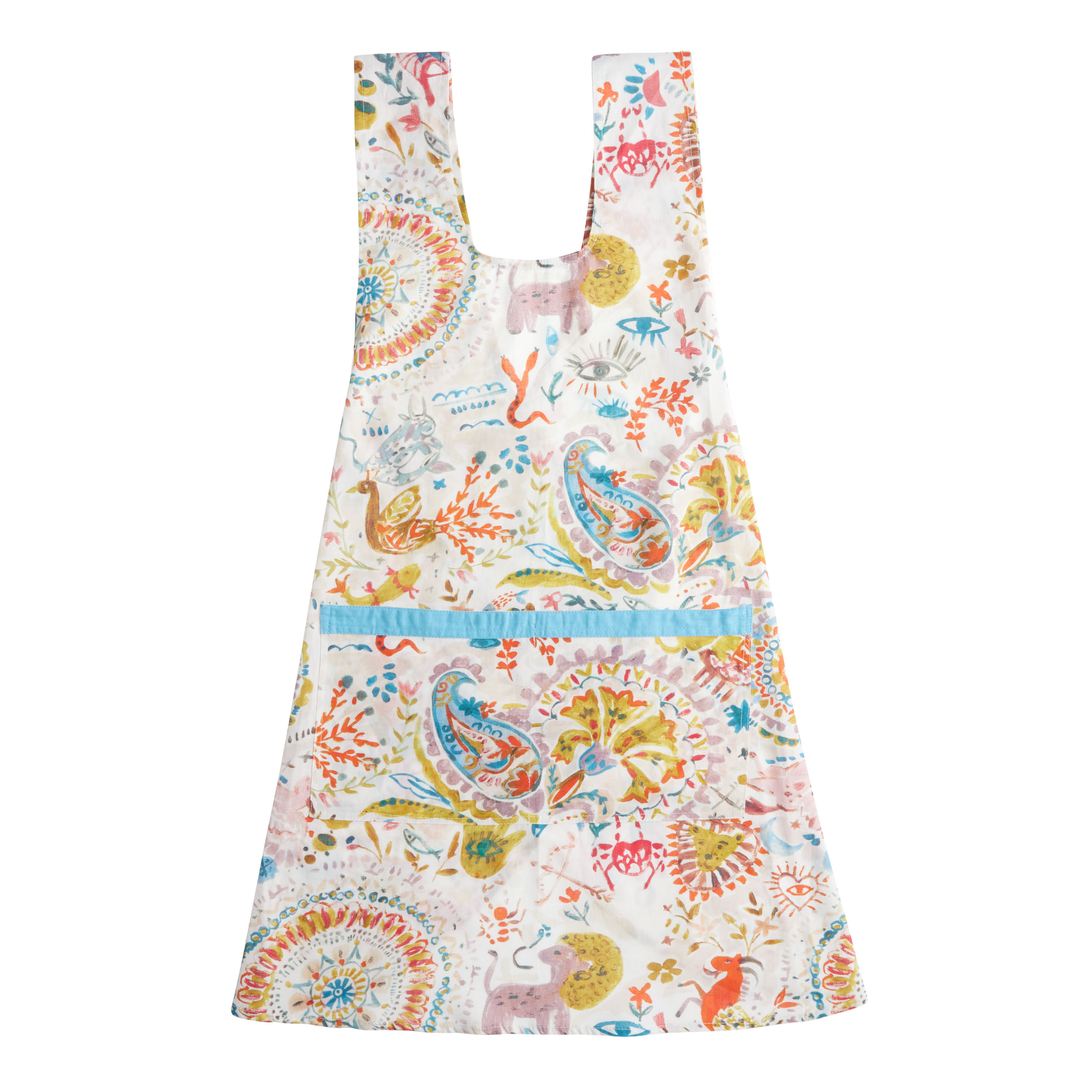 Multicolor Abstract Animal Smock image number 0