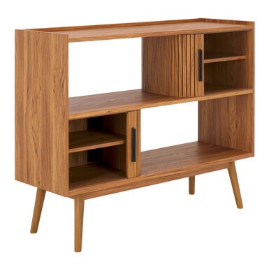 Bond Wood Mid Century Media Stand Bond Wood Mid Century Media Stand