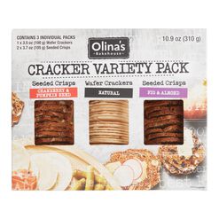 Olina's Artisan Crackers Variety Pack