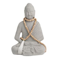 CRAFT Buddha With Mala Beads Decor