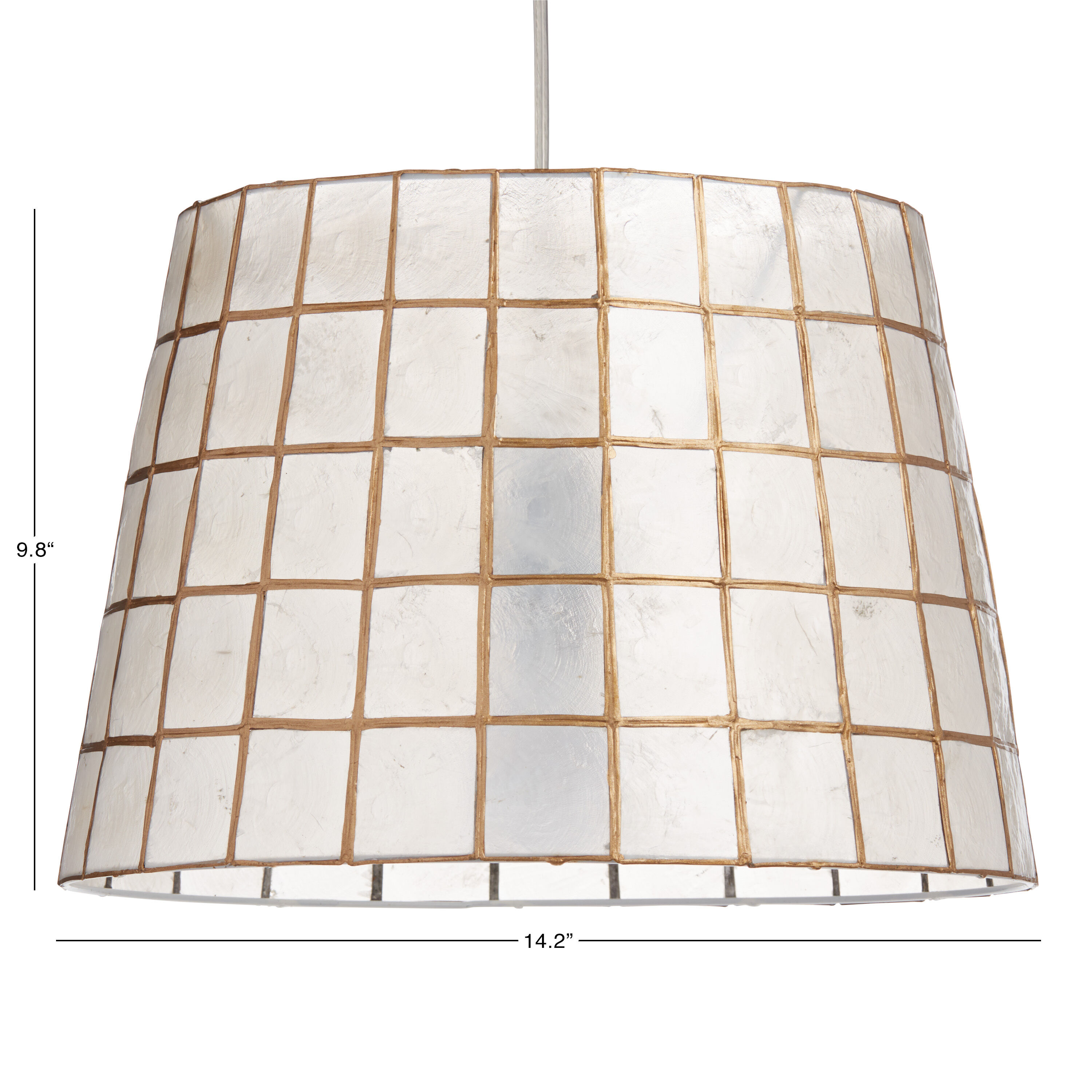 Extra large tapered lamp shades deals