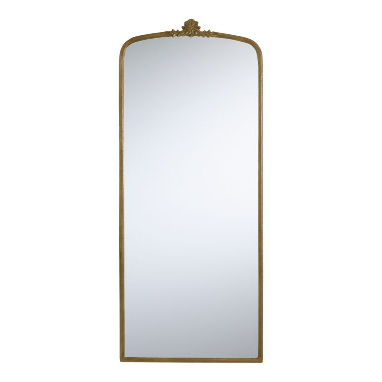 Metal Vintage Style Leaning Full Length Mirror image number 3