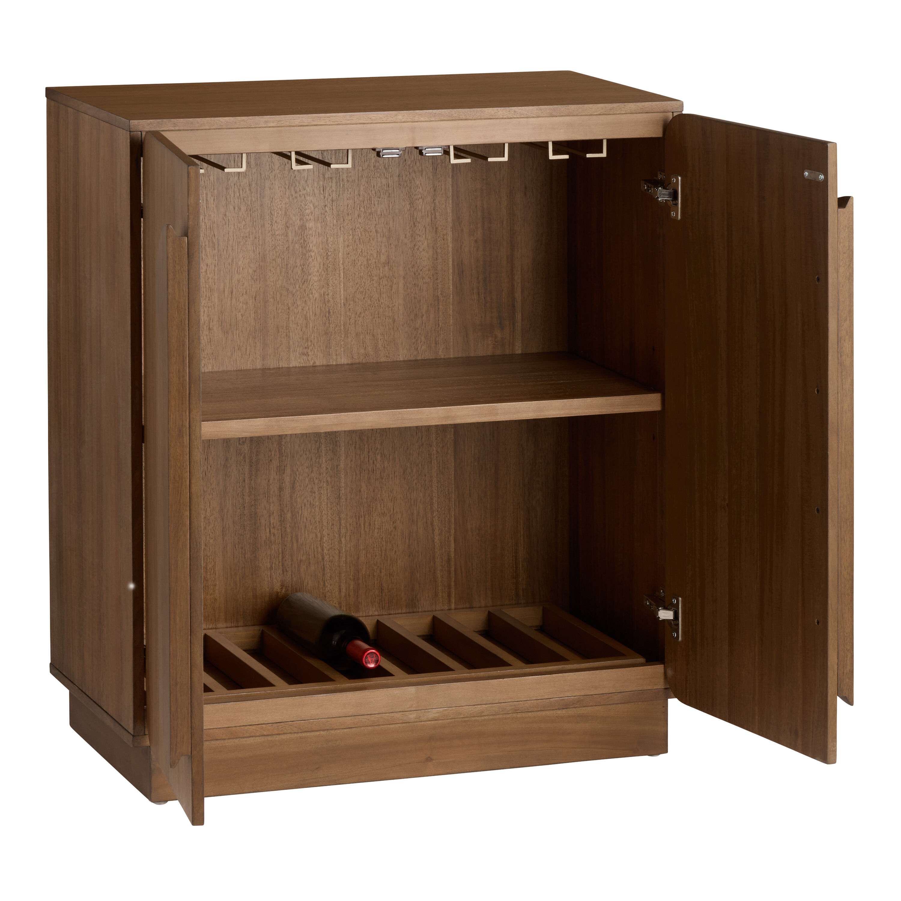 Coolidge Mini Wood Mid Century Bar Cabinet image number 3