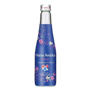 Ozeki Hana Awaka Sparkling Berry Sake  Ozeki Hana Awaka Sparkling Berry Sake