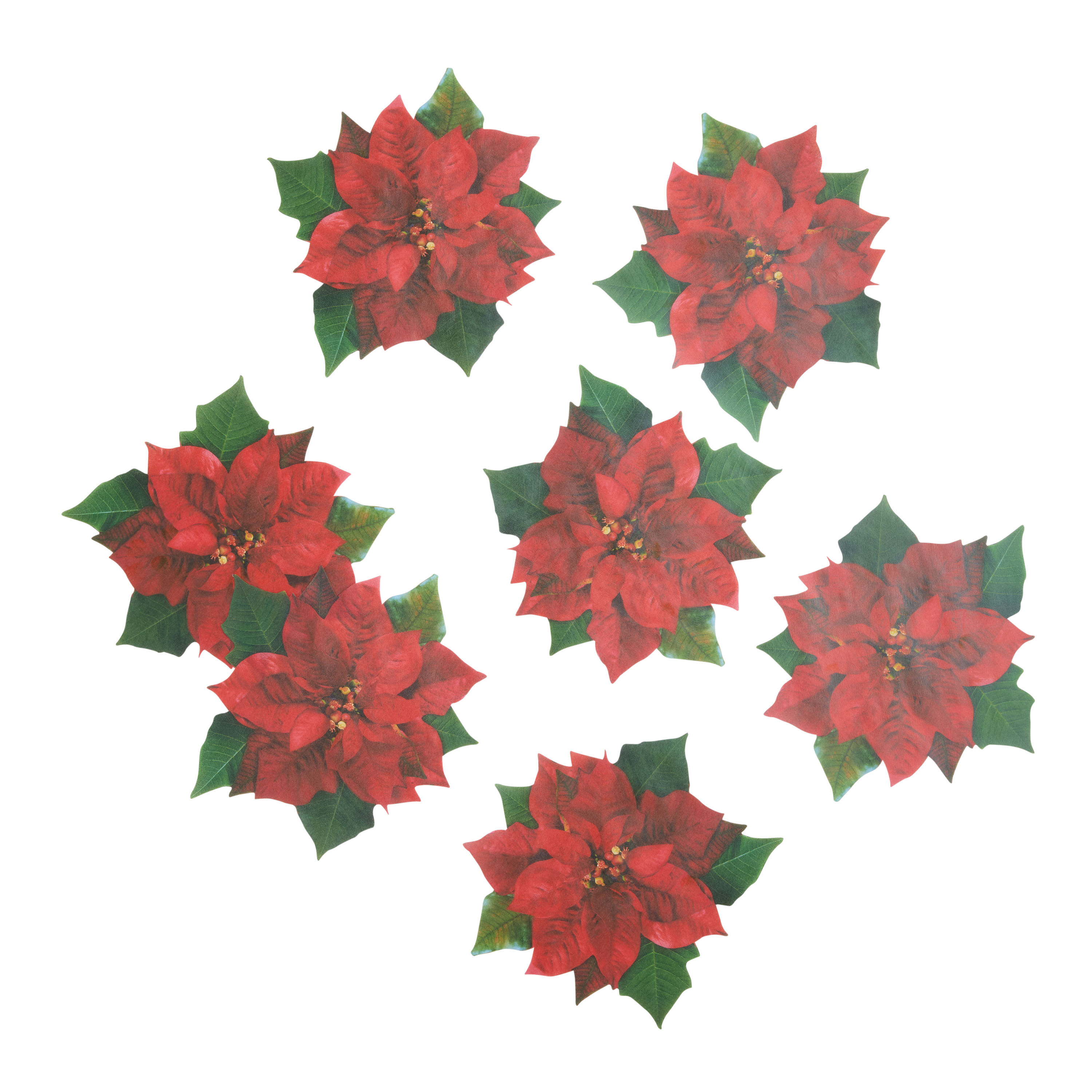 Poinsettia Parchment Paper 20 Count image number 0