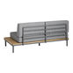 Andorra Reversible Modular Outdoor Sofa with Table image number 5
