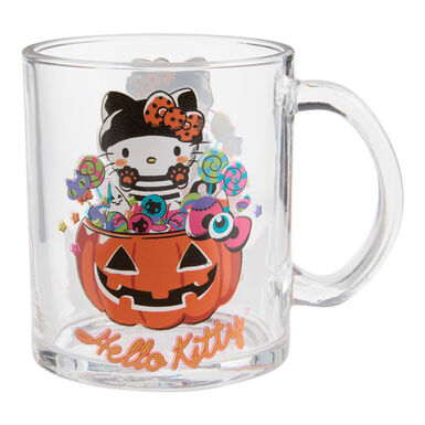 Hello Kitty Halloween Treat Glass Mug Hello Kitty Halloween Treat Glass Mug