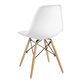 White Molded Evie Dining Chair Set Of 2 image number 3