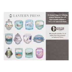 Lantern Press Protect Our National Parks Magnets 12 Count