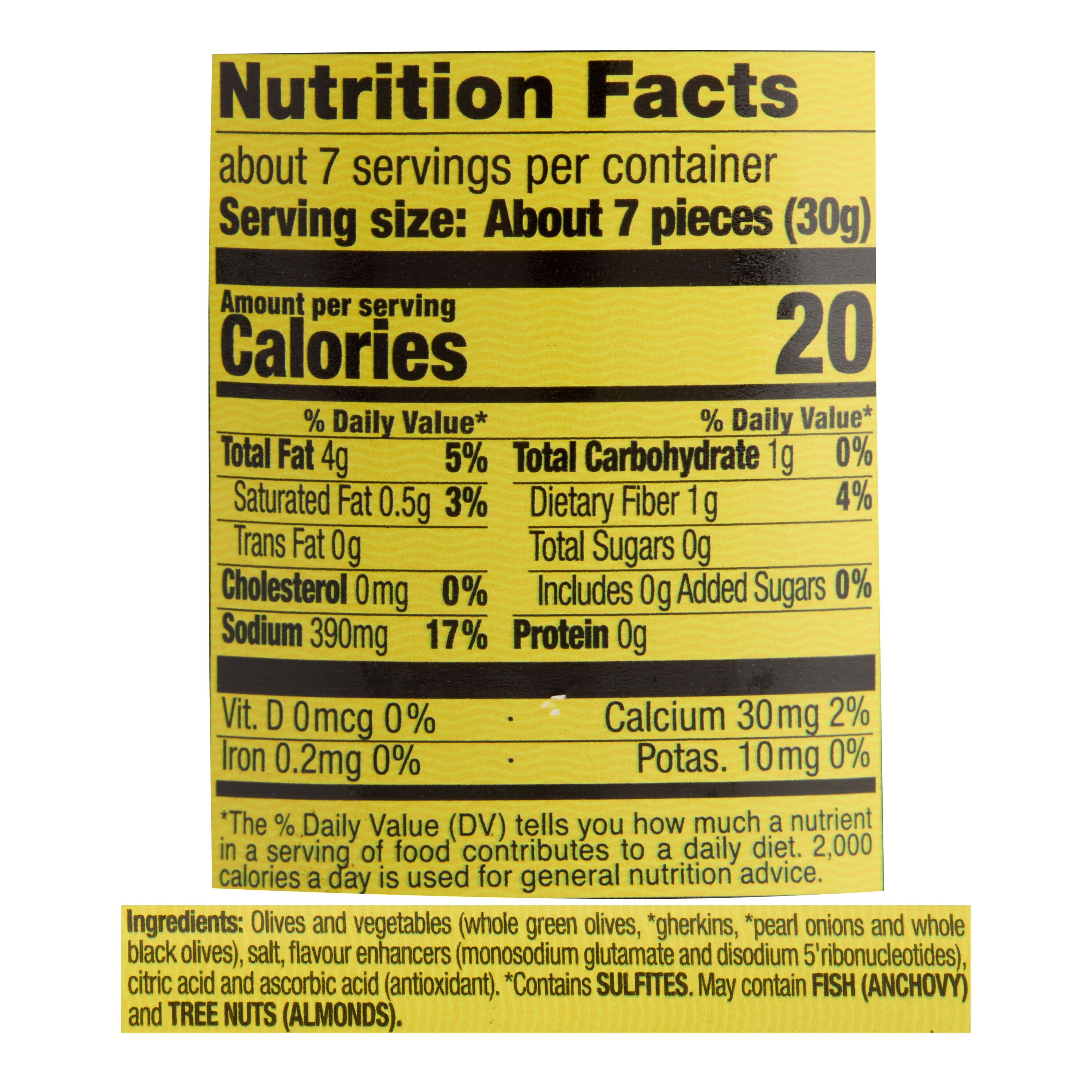 Espinaler Whole Olive and Vegetable Cocktail image number 1