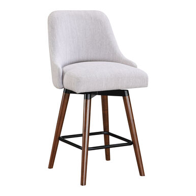 Bellenden Mid Century Upholstered Swivel Counter Stool Bellenden Mid Century Upholstered Swivel Counter Stool