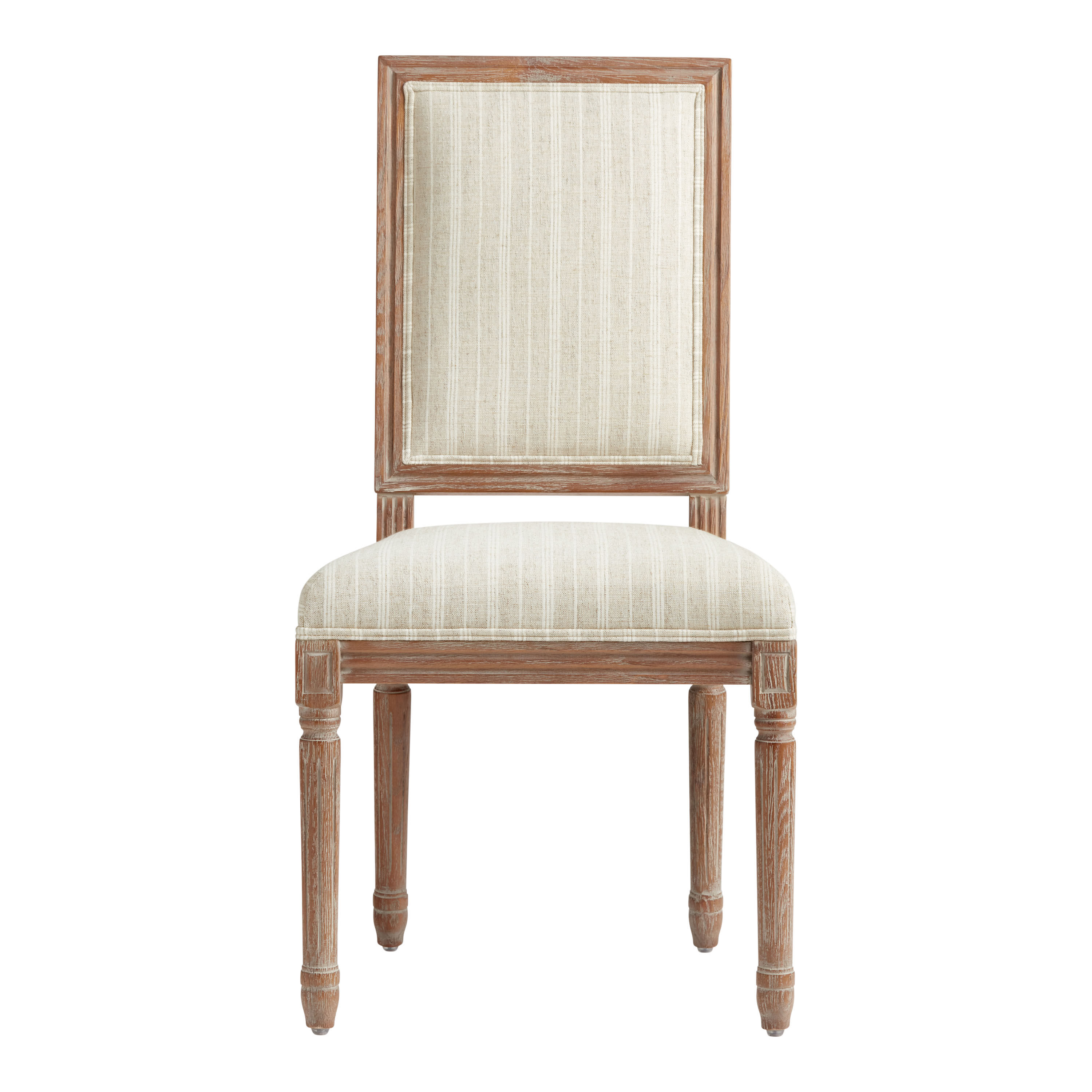 Paige Print Square Back Upholstered Dining Chair Set Of 2