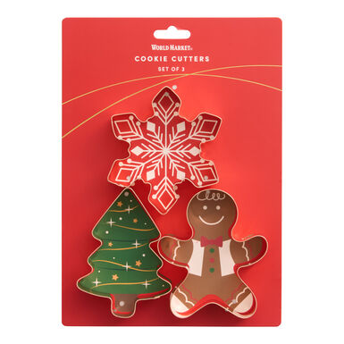 Copper Winter Icons Cookie Cutters 3 Piece Set Copper Winter Icons Cookie Cutters 3 Piece Set