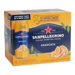 Sanpellegrino Aranciata Sparkling Drink 6 Pack