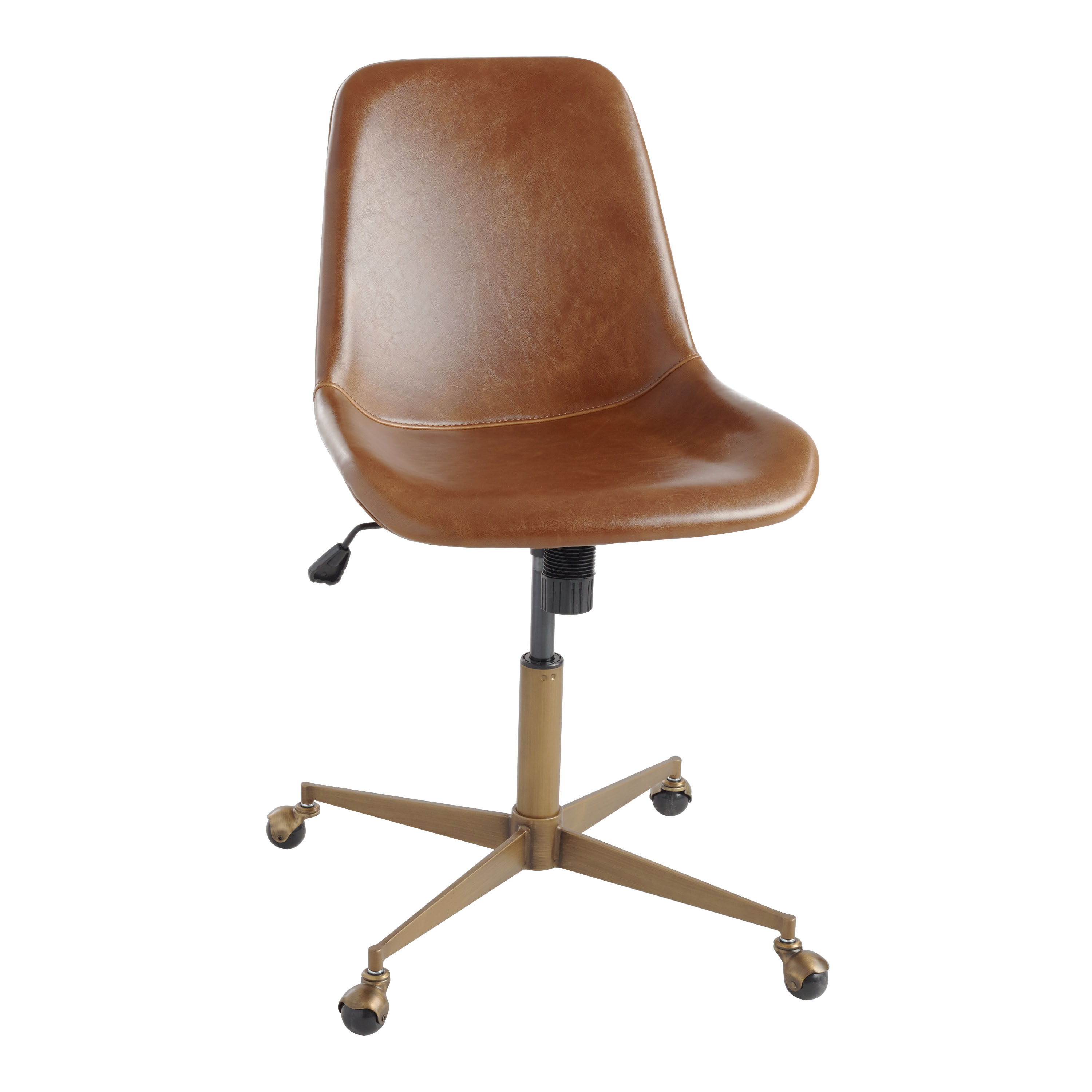 Tyler Bi Cast Leather Molded Office Chair World Market