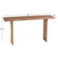 Sansur Rustic Pecan Live Edge Wood Console Table image number 5