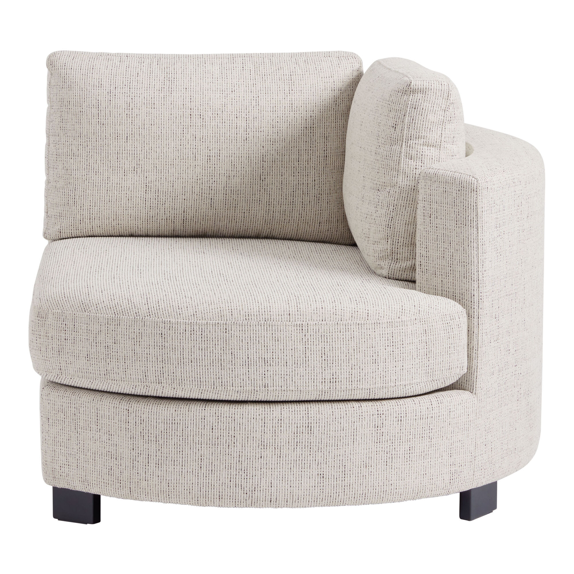 Gray cuddle chair outlet