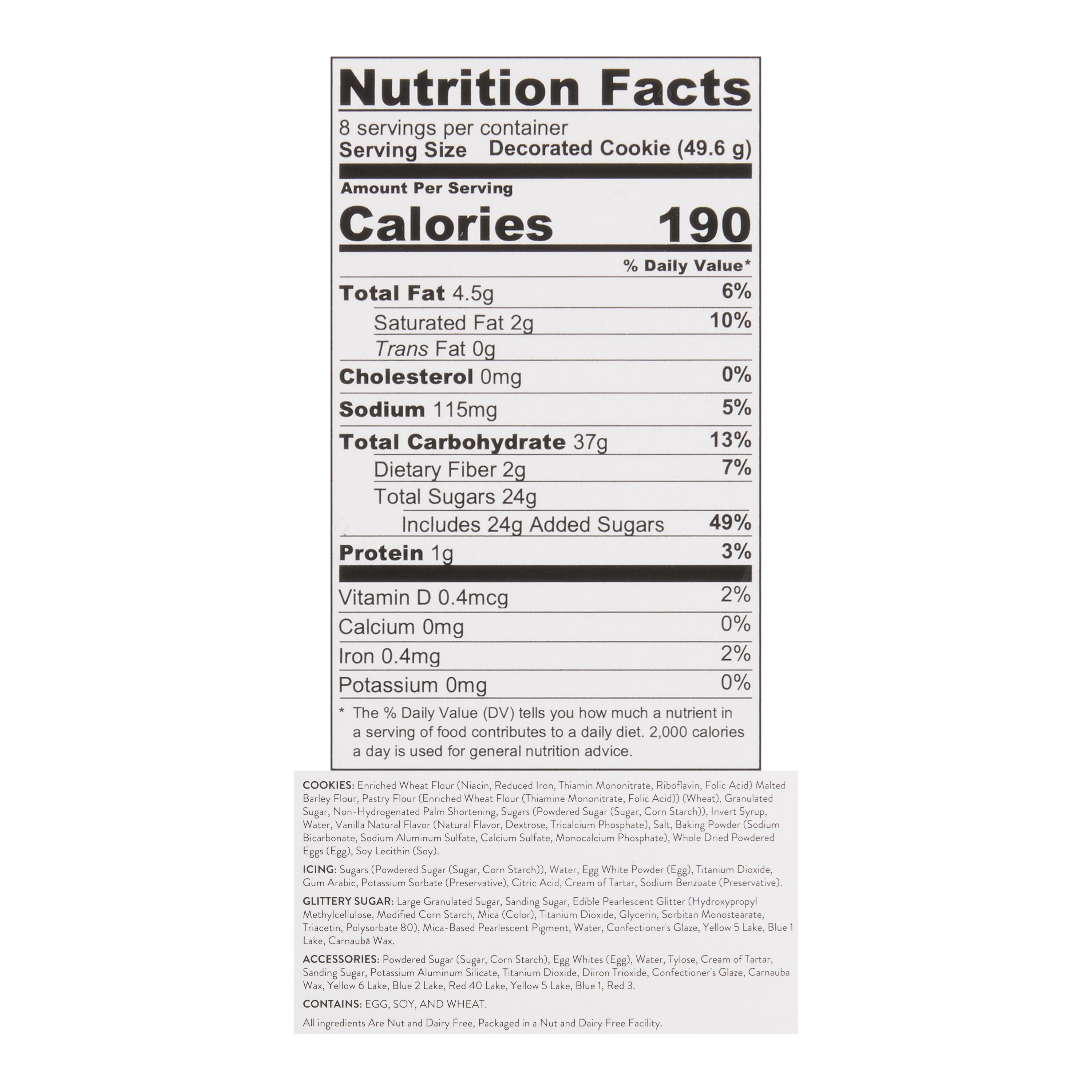 Bakery Bling Christmas Tree Holiday Cookie Decorating Kit image number 1